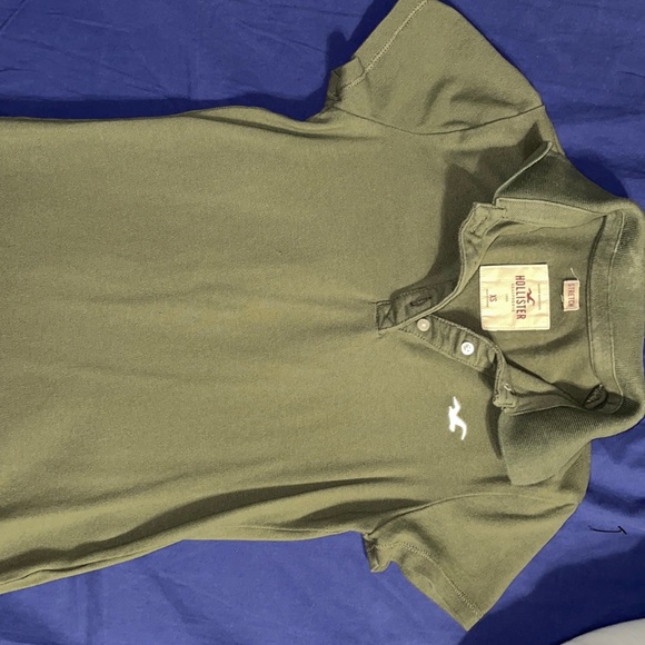 green hollister polo shirt - Picture 3 of 3